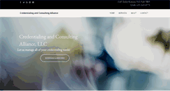 Desktop Screenshot of credentialingalliance.com